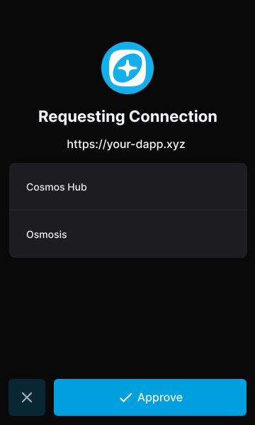 Keplr - Enable Chain Example